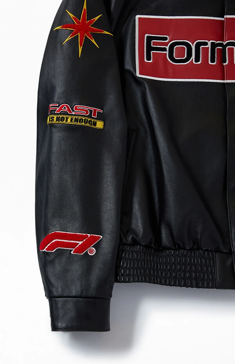 Jeff Hamilton x Formula 1 PacSun Full Leather Racing Jacket