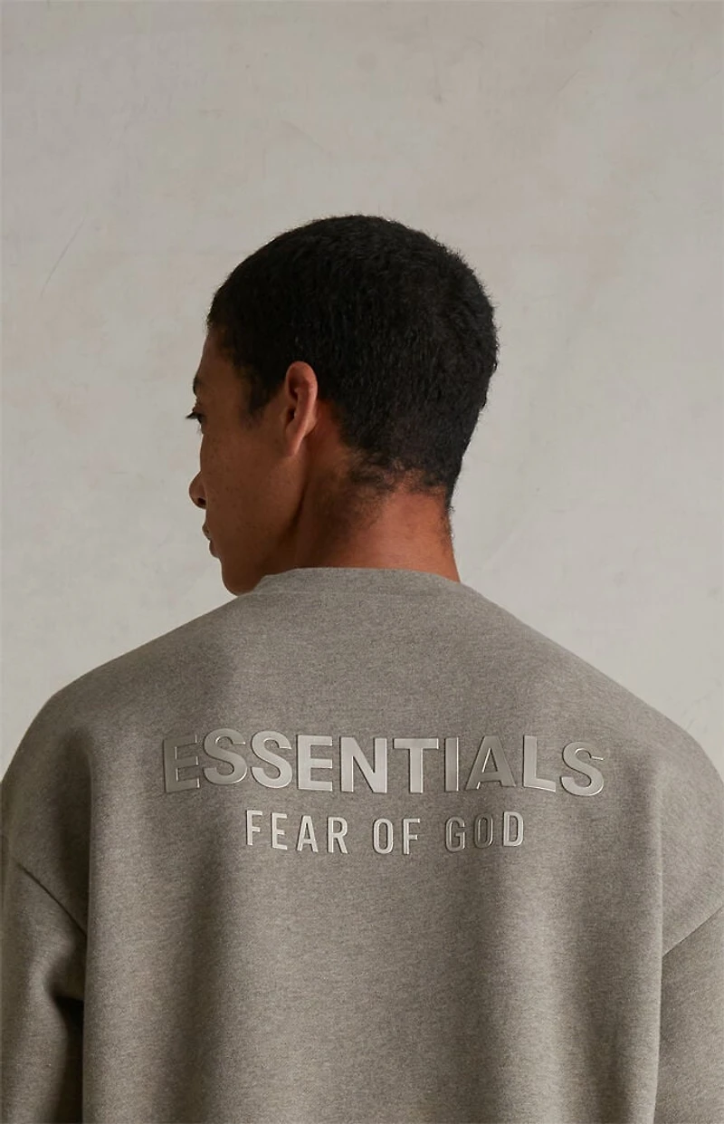 Fear of God ESSENTIALS Homestead Heather Classic Fleece Crew Neck Sweatshirt