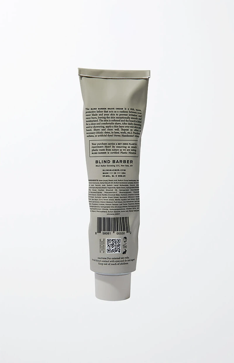 Blind Barber Shave Cream