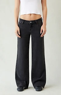 Pacsun Zoe Low Rise Girlfriend Jeans Black