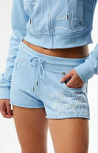 True Religion Low Rise Joey Terry Sweat Shorts