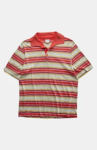 PS VINTAGE 80s Striped Polo Top