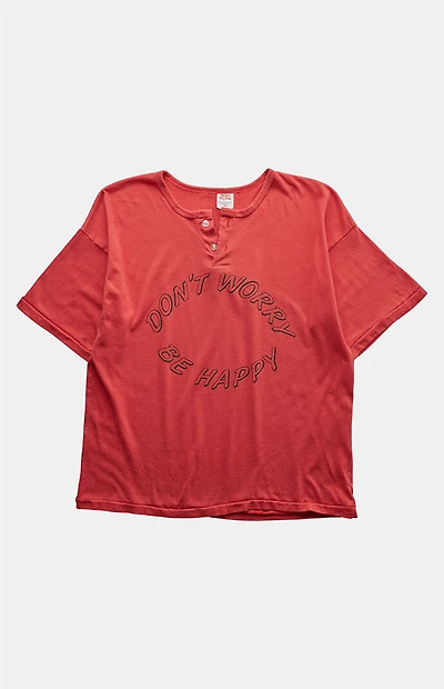 PS VINTAGE '90s Don't Worry Be Happy Graphic T-Shirt