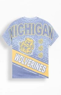 Mitchell & Ness Michigan Wolverines Playmaker T-Shirt