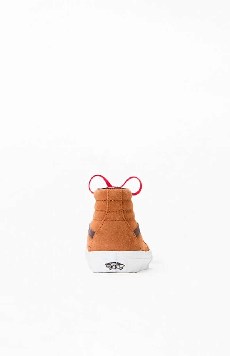 Vans Kids Brown Sk8-Hi Shoes