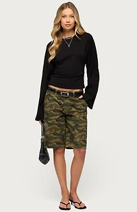 Edikted Charlisa Cinched Waist Top