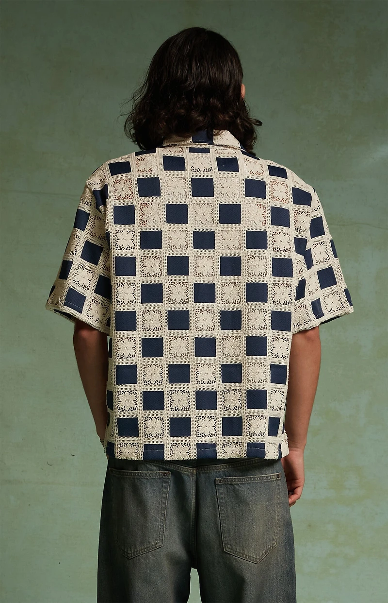 FIELD OF STUDY by Pacsun Checkered Yucca Camp Shirt