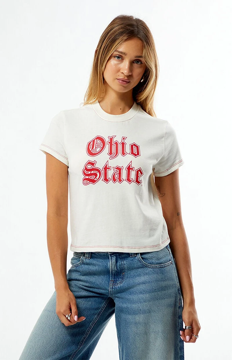 WILD COLLECTIVE x Pacsun Ohio State Mini T-Shirt