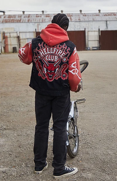 Netflix x Stranger Things Dungeon Master Denim Vest