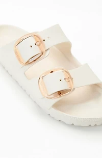 Birkenstock Women's Arizona Big Buckle EVA Sandals Eggshell