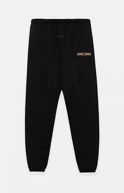 Fear of God ESSENTIALS Black Heavy Fleece Sweatpants