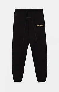 Fear of God ESSENTIALS Black Heavy Fleece Sweatpants