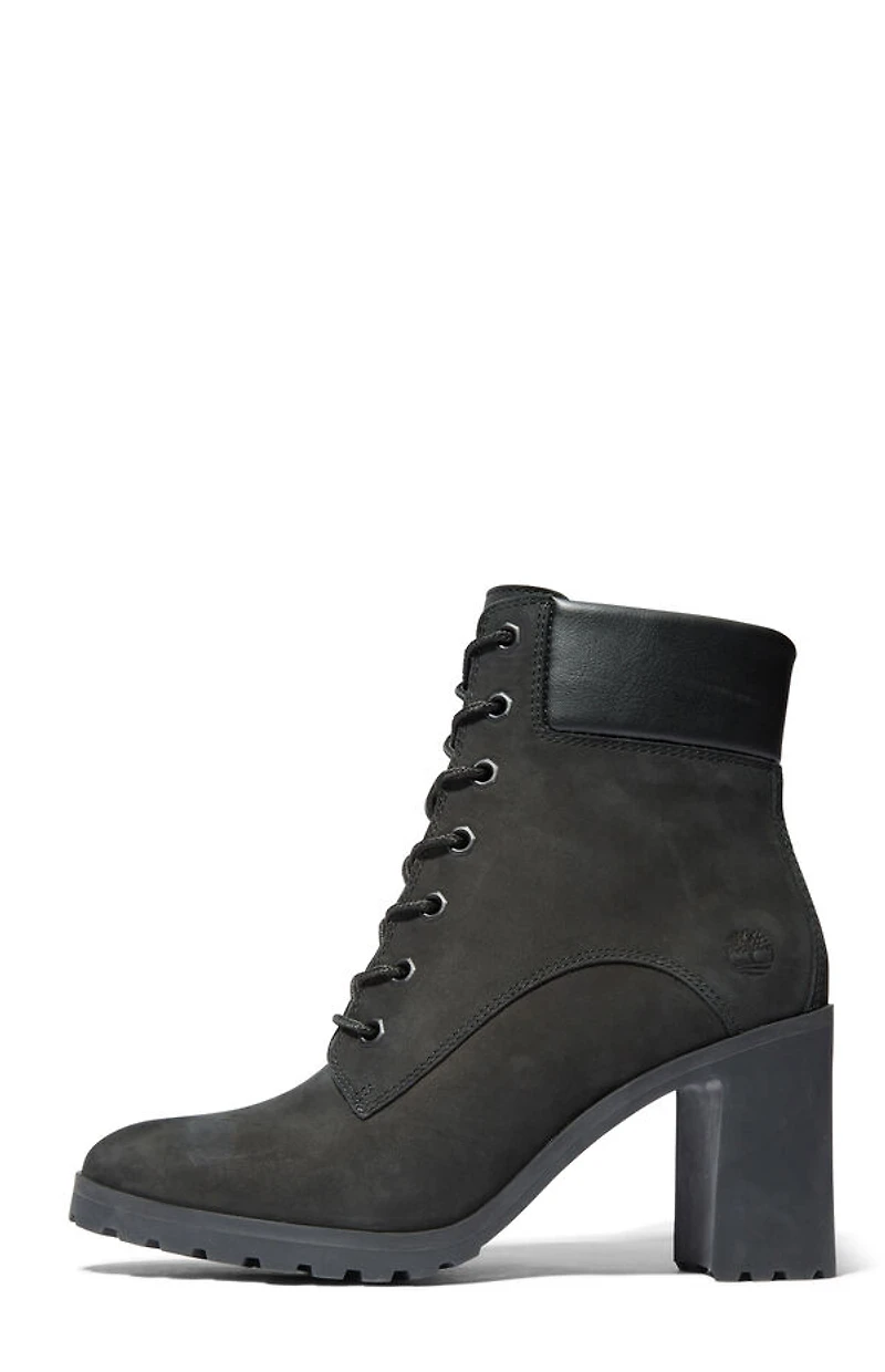 Timberland Women's Black Allington Mid Lace-Up Boots