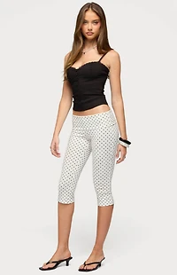 Edikted Helenna Button Front Lace Up Top