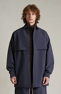 Fear of God ESSENTIALS Marine Military Nylon Overshirt Jacket