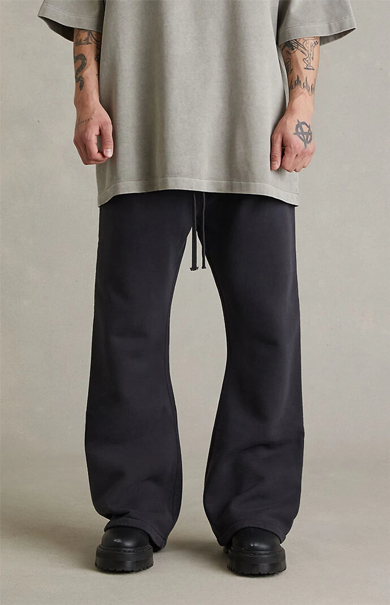 Fear of God ESSENTIALS Faded Black Training Classic Flare Sweatpants