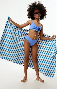 Pacsun Kids Cinch Front Bralette Top & Bikini Set