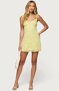Edikted Stephanie Lace Mini Dress