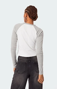 Edikted Raya Long Sleeve T-Shirt