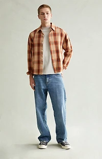 Pacsun Dylan Baggy Jeans Medium Blue