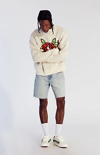 Pacsun Light Indigo Cutoff Denim Shorts