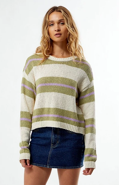 Billabong Make It Waves Striped Sweater
