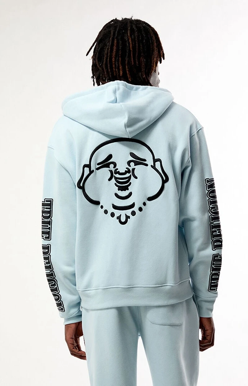 True Religion Buddha Face Full Zip Hoodie