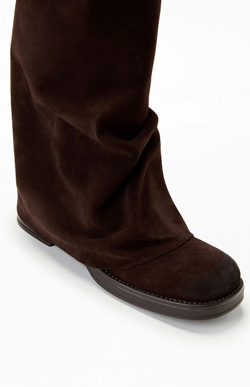 Steve Madden Women's Suede Benton Cuffed Boots