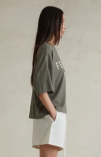 Fear of God ESSENTIALS Women's Moss Boxy T-Shirt