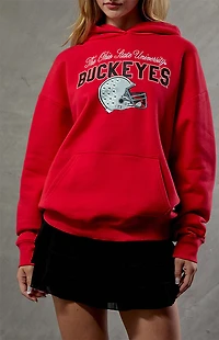 WILD COLLECTIVE Ohio State Embroidered Hoodie