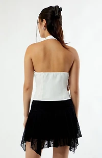 Your Favorite Lace Flowy Mini Skirt