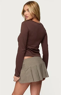 Edikted Starlett Long Sleeve T-Shirt