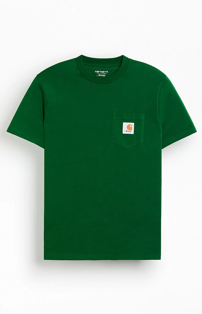 Awake NY x Carhartt Green Pocket T-Shirt
