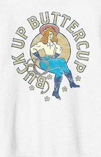 Western Cowgirl Buttercup Crew Neck Sweatshirt