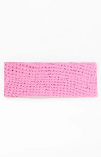 LA Hearts Woven Soft Headband
