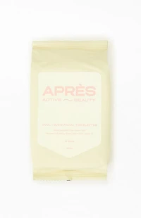 APRES BEAUTY Cool & Glow Facial Towelettes