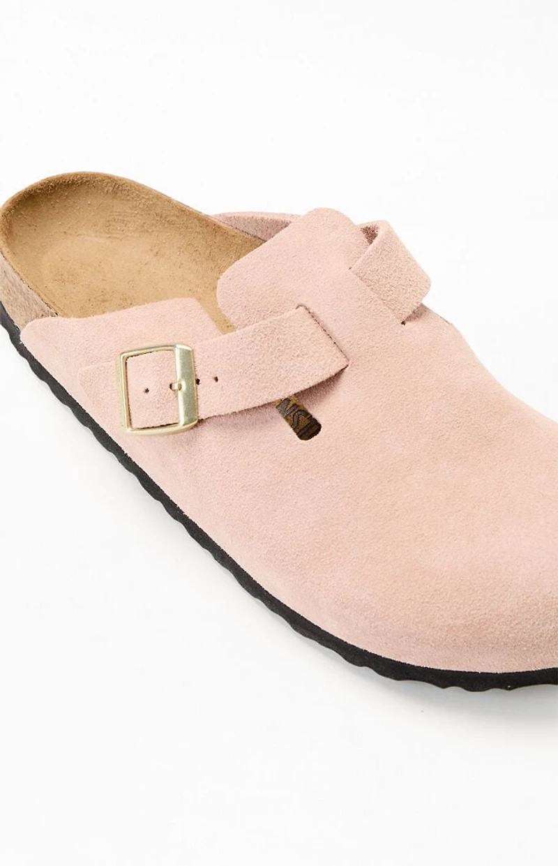 Birkenstock Women's Boston Soft Footbed Clogs Light Rose
