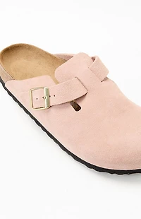 Birkenstock Women's Boston Soft Footbed Clogs Light Rose