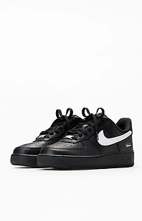 Nike x Supreme Black & White Air Force Shoes
