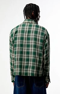 Pacsun Halo Plaid Long Sleeve Shirt