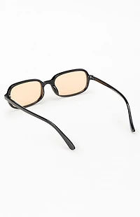 Pacsun Black Rectangle Sunglasses
