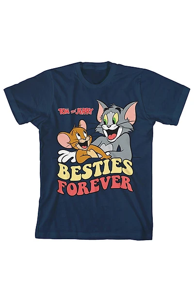 Kids Tom and Jerry Besties Forever T-Shirt