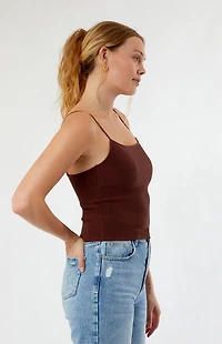 LA Hearts Cordelia Ribbed Tank Top
