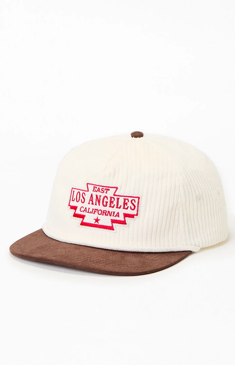 Pacsun East LA Corduroy Snapback Hat