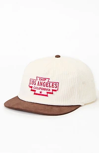 Pacsun East LA Corduroy Snapback Hat