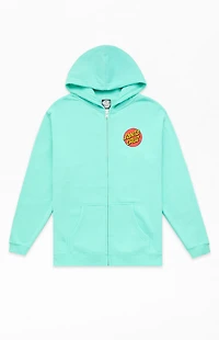 Santa Cruz Kids Mint Classic Dot Full Zip Hoodie