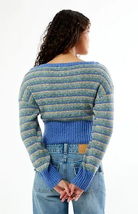 Your Favorite Cosette Ribbed Off-The-Shoulder Sweater