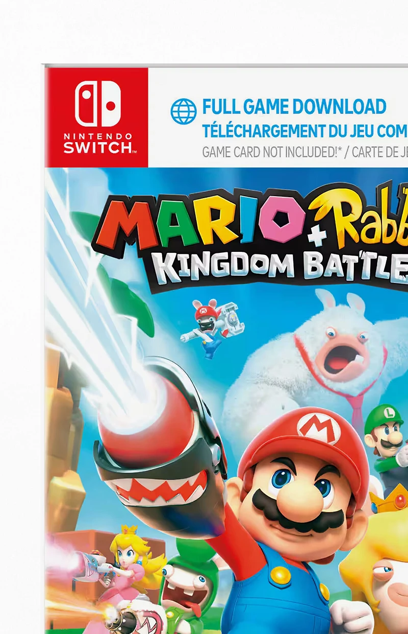 Mario + Rabbids Kingdom Battle (Code in Box) Nintendo Switch Video Game