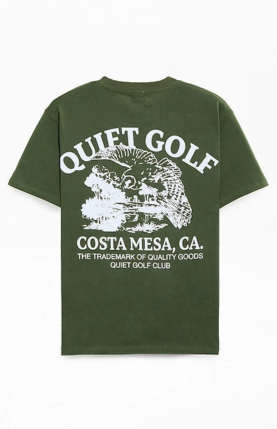 QUIET GOLF Owl Trademark T-Shirt