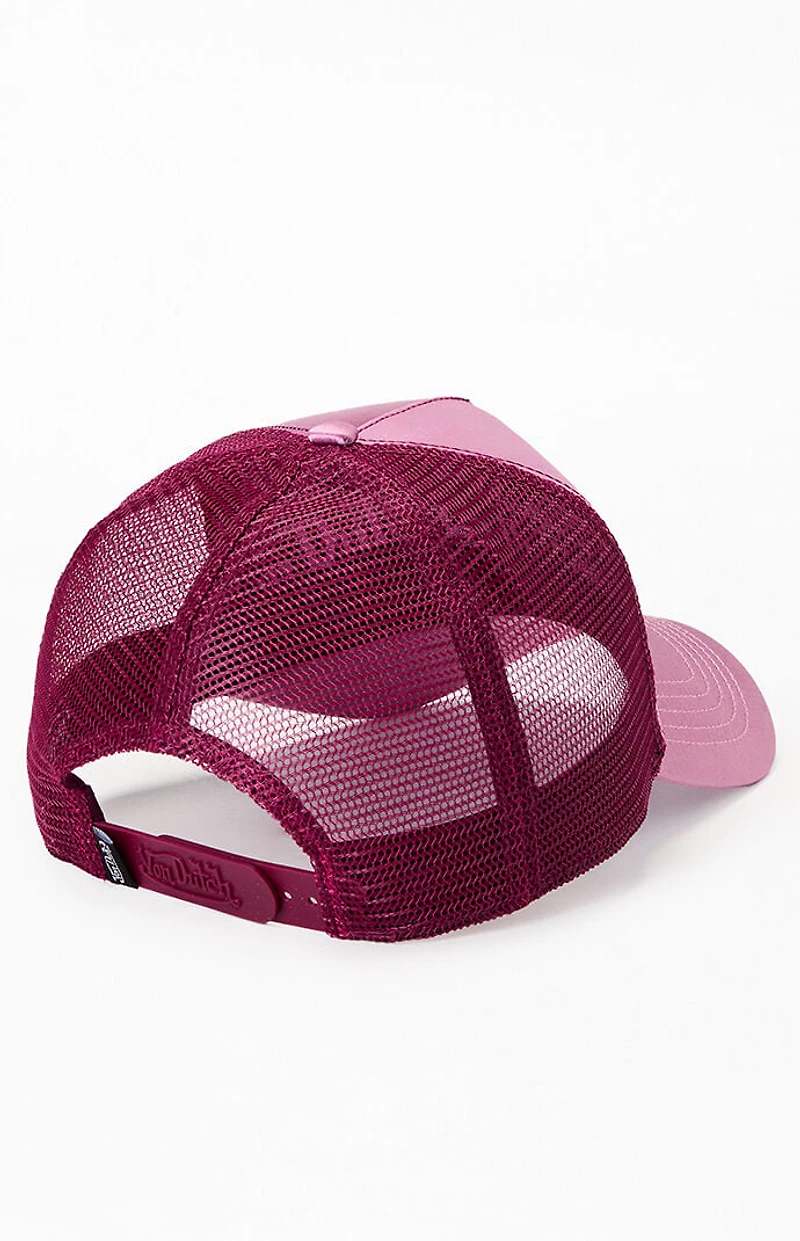 Von Dutch Satin Trucker Hat